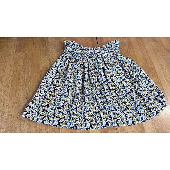 ELIZABETH & JAMES SHORT FLORAL SILK SKIRT WOMENS SZ 0/2 - Picture 8 of 9